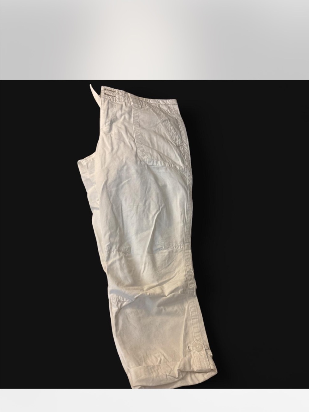 Eddie Bauer Women's White Capris